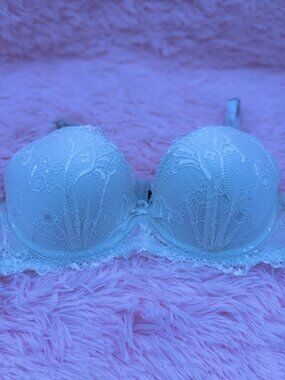 White Lace Bra